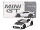 Toyota GR86 LB-Nation Liberty Walk White with Carbon Hood Limited Edition 1/64 Diecast Model Car Mini GT MGT00769