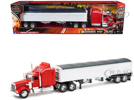 Kenworth Semi Truck Red and White Team Honda HRC 1/32