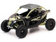 Can Am Maverick X3 XRC Turbo ATV Tan and Black with Silver Top cast 1/18 Diecast Model New Ray 58283B