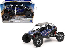 Polaris RZR Pro R UTV Silver Metallic and Black 1/18 Diecast Model