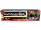 Kenworth W900 Truck Black with Dry Van Trailer Tribute To Truckers Keep on Truckin Long Haul Truckers Series 1/32 Diecast Model New Ray SS-10253