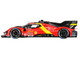 Ferrari 499P #51 James Calado Antonio Giovinazzi Alessandro Pier Guidi Ferrari AF Corse 3rd Place WEC 6 Hours of Spa 2023 Competition Series 1/18 Model Car BBR CS18004