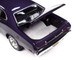 1970 Plymouth Duster 340 Violet Metallic with Black Stripes Mecum Auctions American Muscle Series 1/18 Diecast Model Car Auto World AMM1340