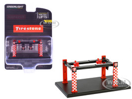ミニカー　1/18 Four-Post Lift - Hurst Performance [13671] Greenlight Diecast Hurst Performance Four Post Lift - 13671