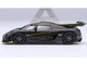 Koenigsegg One 1 Carbon Fiber with Gold Stripes 1/64 Diecast Model Car Autoart 20043