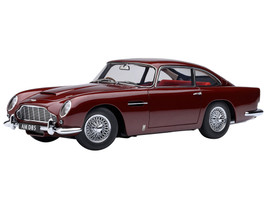 Aston Martin DB5 RHD Right Hand Drive Dubonnet Rosso Red Metallic 1/18 Model Car Autoart 70289