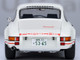 Porsche 911 Carrera 2 7 RS The Circuit Wolf White with Red Stripes and Wheels with Hood Graphics 1/18 Model Car Autoart 78026