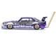 Skyline C210 Kaido Racer Bosozoku Style RHD Right Hand Drive #210 Purple and Silver 1/64 Diecast Model Car Pop Race PR640107