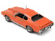 Model Kit 1969 Pontiac GTO Judge Orange with Black Stripes Moderate Difficulty Steel Model Metal Earth ME1027