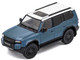 Toyota Land Cruiser Prado 250 Blue with White Top 1/64 Diecast Model Car GCD KS-075-421