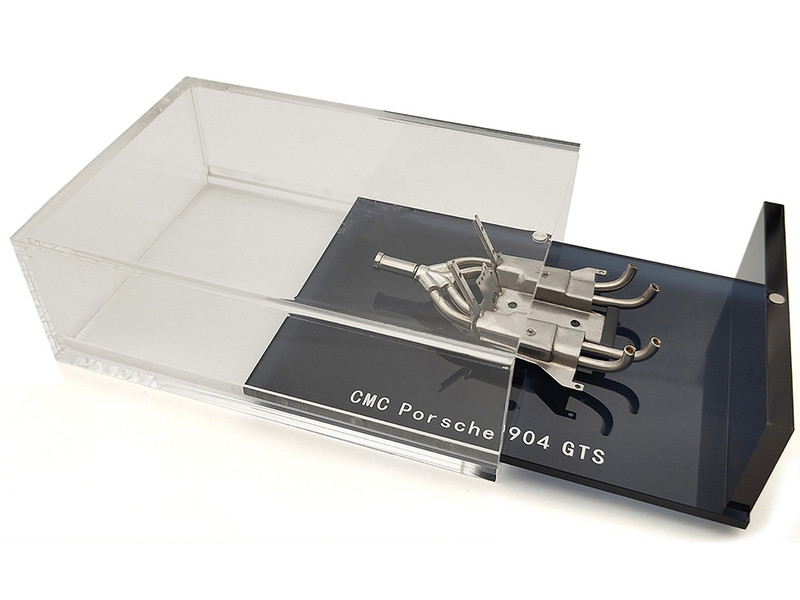 Sebring Exhaust for Porsche 904 Carrera GTS with Display Case 1/18 Diecast Model CMC A-032