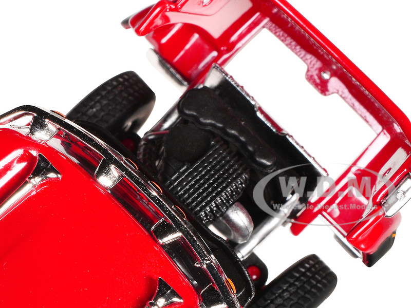 WESTERN STAR 49X W/DUMP BODY & TRAILER VIPER RED 1/64 BY DCP