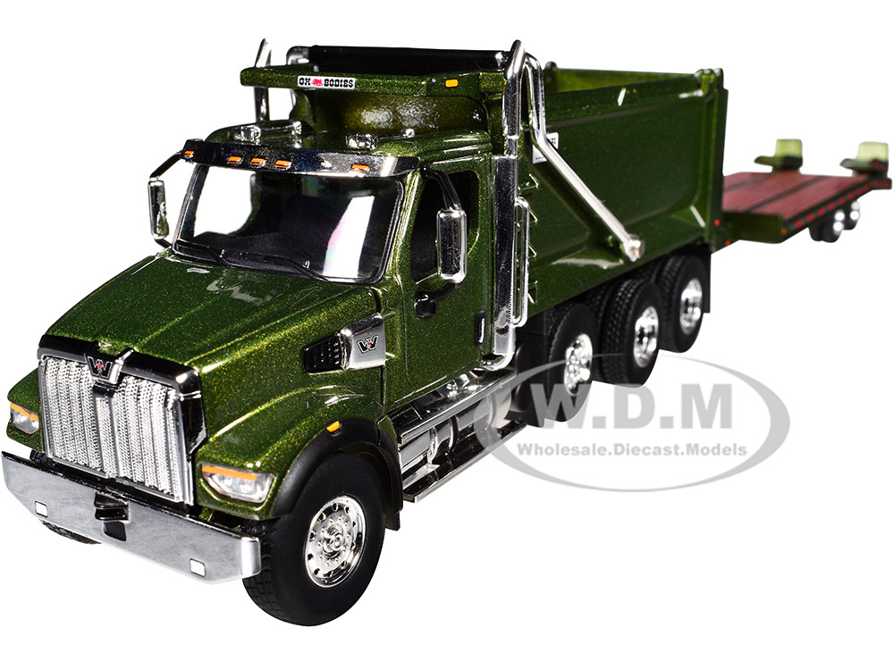 Western Star 49X Truck with Ox Bodies Dump & Beaver Tail