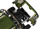 Western Star 49X Truck with Ox Bodies Dump & Beaver Tail Trailer Green Metallic 1/64 Diecast Model DCP/First Gear 60-1883