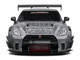 2020 Nissan GT R R35 RHD Right Hand Drive with Liberty Walk 2 0 Body Kit Dark Silver Catalogue Design 1/18 Diecast Model Car Solido S1805810