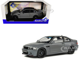 2000 BMW E46 M3 Streetfighter Nardo Gray with Black Top 1/18 Diecast Model Car Solido S1806508