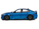 2022 Alfa Romeo Giulia GTA Anodized Blue Metallic with Carbon Top 1/18 Diecast Model Car Solido S1806906