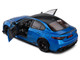 2022 Alfa Romeo Giulia GTA Anodized Blue Metallic with Carbon Top 1/18 Diecast Model Car Solido S1806906