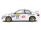 Subaru Impreza S5 WRC99 22B #17 Gilles Panizzi Herve Panizzi Monte Carlo Rally 1999 Competition Series 1/18 Diecast Model Car Solido S1807407