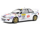 Subaru Impreza S5 WRC99 22B #17 Gilles Panizzi Herve Panizzi Monte Carlo Rally 1999 Competition Series 1/18 Diecast Model Car Solido S1807407