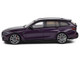 2023 BMW M3 Touring G81 Competition Daytona Violet Metallic with Black Top 1/43 Diecast Model Car Solido S4315401