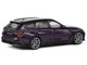 2023 BMW M3 Touring G81 Competition Daytona Violet Metallic with Black Top 1/43 Diecast Model Car Solido S4315401