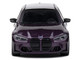 2023 BMW M3 Touring G81 Competition Daytona Violet Metallic with Black Top 1/43 Diecast Model Car Solido S4315401