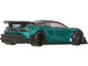 McLaren 720S LB Works Green Metallic with Carbon Hood and Black Top Silhouettes Series Diecast Model Car Hot Wheels JBK47