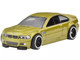 BMW M3 Gold Metallic Boulevard Series Diecast Model Car Hot Wheels HRT80