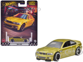 BMW M3 Gold Metallic Boulevard Series Diecast Model Car Hot Wheels HRT80