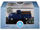 1948 Dodge B 1B Pickup Truck Waterway Blue 1/87 (HO) Scale Diecast Model Car Oxford Diecast 87DP48006