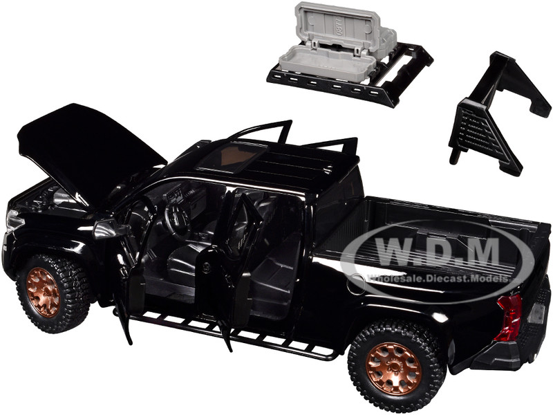2024 Toyota Tacoma Trailhunter Edition Pickup Truck Black 1/24