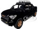 2024 Toyota Tacoma Trailhunter Edition Pickup Truck Black 1/24 Diecast Model Car  H08777-BK