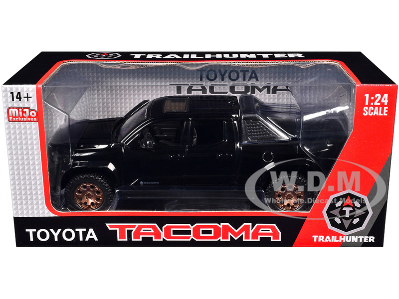 2024 Toyota Tacoma Trailhunter Edition Pickup Truck Black 1/24