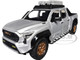2024 Toyota Tacoma Trailhunter Edition Pickup Truck Silver Metallic 1/24 Diecast Model Car H08777-SIL 2024 Toyota Tacoma Trailhunter Edition Pickup Truck Silver Metallic 1/24 Diecast Model Car H08777-SIL