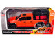 2024 Toyota Tacoma TRD Off-Road Edition Pickup Truck Octane Orange Bed Camper 1/24 Diecast Model Car