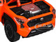 2024 Toyota Tacoma TRD Off-Road Edition Pickup Truck Octane Orange Bed Camper 1/24 Diecast Model Car