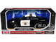 2023 Dodge Charger Pursuit Police Car California Highway Patrol Black White Law Enforcement and Public Service Series 1/24 Diecast Model Car Motormax 76807