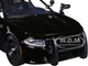 2023 Dodge Charger Pursuit Police Car LAPD Los Angeles Police Department Black White Law Enforcement and Public Service Series 1/24 Diecast Model Car Motormax 76808