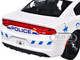 2023 Dodge Charger Pursuit Police Car RCMP Royal Canadian Mounted Police White Law Enforcement and Public Service Series 1/24 Diecast Model Car Motormax 76809