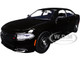 2023 Dodge Charger Pursuit Police Car Black Custom Builder's Kit Law Enforcement Public Service Series 1/24 Diecast Model Car Motormax 76810BK