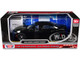 2023 Dodge Charger Pursuit Police Car Black Custom Builder's Kit Law Enforcement Public Service Series 1/24 Diecast Model Car Motormax 76810BK