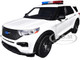 2022 Ford Police Interceptor Utility Plain White Builder s Kit with Flashing Light Bar and Front and Rear Lights and Sounds 1/24 Diecast Model Car Motormax 79541W 2022 Ford Police Interceptor Utility Plain White Builder s Kit with Flashing Light Bar and Front and Rear Lights and Sounds 1/24 Diecast Model Car Motormax 79541W
