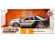 1989 Ford Mustang GT Texaco Silver Metallic and Matt Black Bigtime Muscle Series 1/24 Diecast Model Car Jada 36299