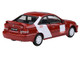1999 Honda Civic Si EM1 Kanjo Livery Red with White Stripes 1/64 Diecast Model Car Paragon Models PA-55628
