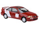 1999 Honda Civic Si EM1 Kanjo Livery Red with White Stripes 1/64 Diecast Model Car Paragon Models PA-55628