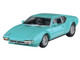1972 De Tomaso Pantera Verde Aqua 1/64 Diecast Model Car Paragon Models PA-55645