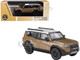 2024 Toyota Land Cruiser 250 Prado Trail Dust Beige with White Top 1/64 Diecast Model Car Paragon Models PA-55745