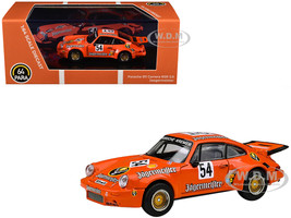 Porsche 911 Carrera RSR 3 0 #54 Jaegermeister Kremer Orange 1/64 Diecast Model Car Paragon Models PA-55793