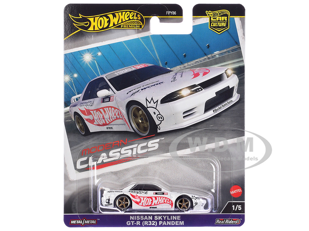 ホットウィール NISSAN SKYLINE GT-R (R32) PANDEM Hot Wheels - 1:64 - Nissan Skyline GT-R (R32) PANDEM - Car
